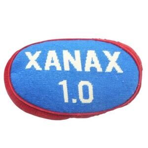 Jonathan Adler Prescription Xanax Throw Pillow